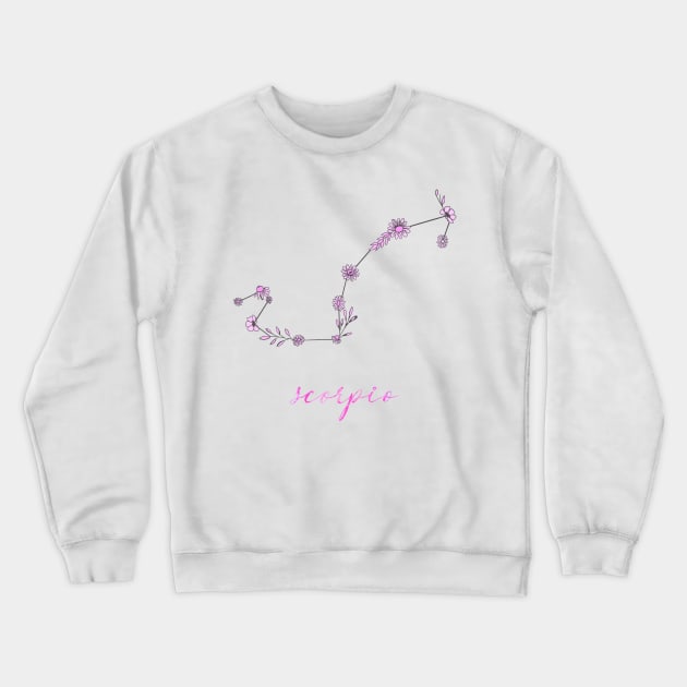 Scorpio Crewneck Sweatshirt by cmxcrunch